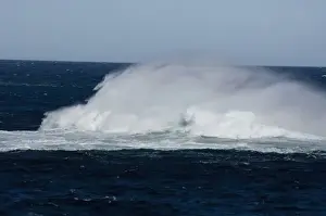 Images Dated 22nd September 2010: Canada, Newfoundland and Labrador. Rough force 8 winds & seas off the Labrador coast