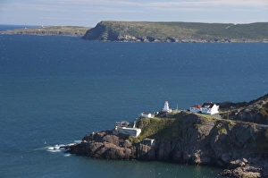 Images Dated 26th September 2010: Canada, Newfoundland and Labrador, St. John s. View of lighthouse from Signal Hill