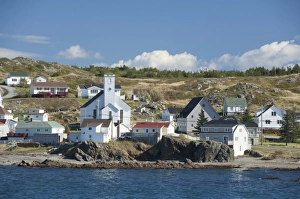 Canada, Newfoundland and Labrador, Twillingate. The port area along the Kittiwake Coast