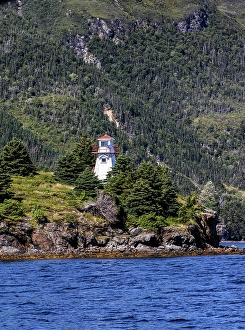 Images Dated 19th April 2024: Canada, Newfoundland and Labrador, Woody Point. Woody Point Lighthouse