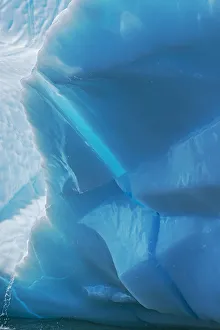 Newfoundland Prints: Canada, Newfoundland, St. Anthony. Icebergs in Atlantic Ocean