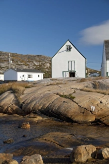 Nunatsiavut Prints: Canada, Northern Labrador, Hopedale (aka Agvituk). Hopedale Mission National Historic Site