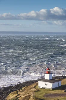 Images Dated 10th April 2019: Canada, Nova Scotia, Advocate Harbour. Cape d Or Lighthouse on the Bay of Fundy