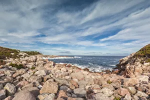 Images Dated 10th April 2019: Canada, Nova Scotia, Cabot Trail. Cape Breton Highlands National Park, Green Cove
