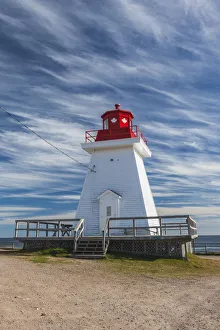 Images Dated 10th April 2019: Canada, Nova Scotia, Cabot Trail. Neils Harbour, Cape Breton Highlands National Park