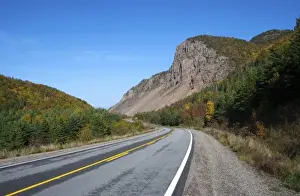 Images Dated 8th July 2009: Canada, Nova Scotia, Cape Breton Highlands National Park, Cabot Trail Roadway