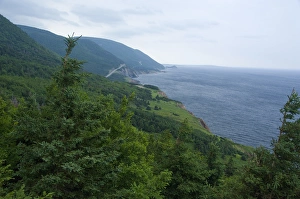 Images Dated 10th July 2008: Canada, Nova Scotia, Cape Breton Island, Cabot Trail. Cape Breton Highlands National Park