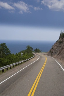 Images Dated 10th July 2008: Canada, Nova Scotia, Cape Breton Island. Cabot Trail, Cape Smokey