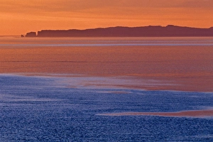 Canada, Nova Scotia, Cape d Or. Bay of Fundy at dawn