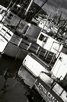 Canada, Nova Scotia, Digby. Fishing boats