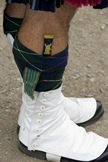 Images Dated 2nd July 2008: Canada, Nova Scotia, Halifax. Citadel, National Historic Site. Detail of Scottish uniform