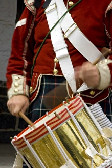 Images Dated 2nd July 2008: Canada, Nova Scotia, Halifax. Citadel, National Historic Site. Reenactment of historic