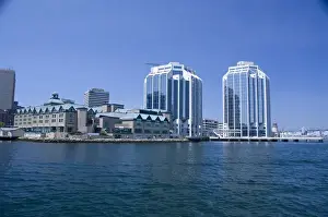 Images Dated 3rd July 2008: Canada, Nova Scotia, Halifax. City views of Halifax from the water
