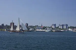 Images Dated 3rd July 2008: Canada, Nova Scotia, Halifax. City views of Halifax from the water