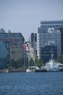 Images Dated 3rd July 2008: Canada, Nova Scotia, Halifax. City views of Halifax from the water