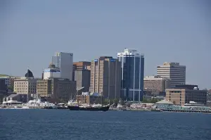 Images Dated 3rd July 2008: Canada, Nova Scotia, Halifax. City views of Halifax from the water