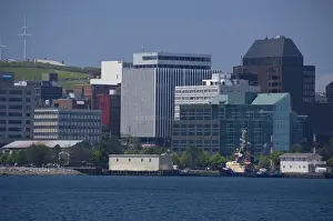 Images Dated 3rd July 2008: Canada, Nova Scotia, Halifax. City views of Halifax from the water