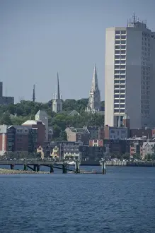 Images Dated 3rd July 2008: Canada, Nova Scotia, Halifax. City views of Halifax from the water