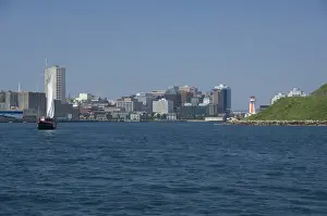 Images Dated 3rd July 2008: Canada, Nova Scotia, Halifax. City views of Halifax from the water. George s