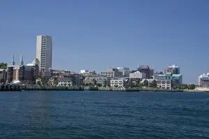Images Dated 3rd July 2008: Canada, Nova Scotia, Halifax. City views of Halifax from the water