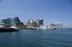 Images Dated 3rd July 2008: Canada, Nova Scotia, Halifax. City views of Halifax from the water