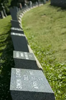 Canada, Nova Scotia, Halifax. Fairview Lawn Cemetery, home to the largest number
