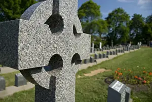 Images Dated 4th July 2008: Canada, Nova Scotia, Halifax. Fairview Lawn Cemetery, home to the largest number