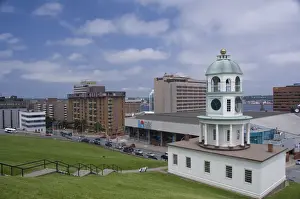 Images Dated 2nd July 2008: Canada, Nova Scotia, Halifax. Old Town Clock (circa 1803), city landmark located
