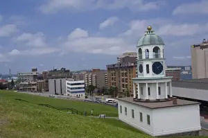 Images Dated 2nd July 2008: Canada, Nova Scotia, Halifax. Old Town Clock (circa 1803), city landmark located