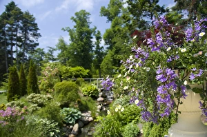 Images Dated 2nd July 2008: Canada, Nova Scotia, Halifax. Public Gardens, historic Victorian city garden created