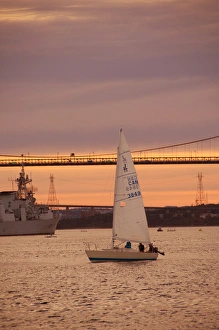 Images Dated 11th July 2008: Canada, Nova Scotia, Halifax. Waterfront sunset