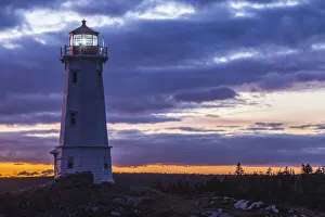 Images Dated 10th April 2019: Canada, Nova Scotia, Louisbourg Lighthouse