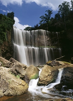 Images Dated 12th October 2017: Canada, Ontario, Hamilton, View of Websters Falls