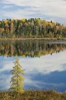 Images Dated 10th October 2005: CANADA-Ontario-Kashabowie: Kashabowie Lake / Autumn