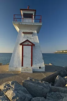 Canada, Ontario, Lions Head. Lighthouse on Georgian Bay