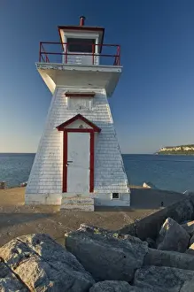 Point Prints: Canada, Ontario, Lions Head. Lighthouse on Georgian Bay