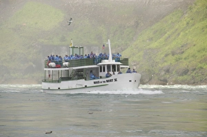 Images Dated 22nd June 2012: Canada, Ontario, Niagara Falls. Maid of the Mist sightseeing boat