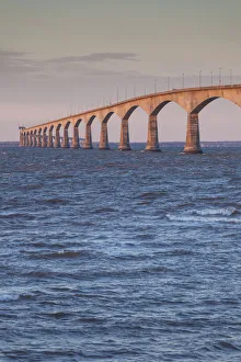 Maritime Province Prints: Canada, Prince Edward Island, Borden. Confederation Bridge