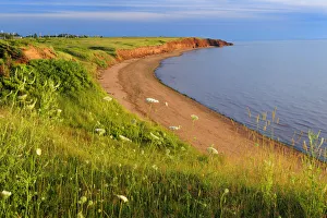 Images Dated 23rd July 2009: Canada, Prince Edward Island, Campbellton. Sunset on Gulf of St. Lawrence. Credit as
