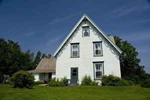 Maritime Province Prints: Canada, Prince Edward Island, Cavendish. The Anne of Green Gables Museum at Silver Bush