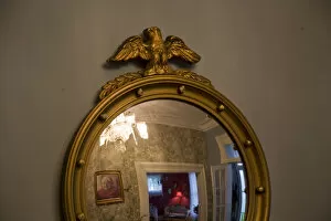 Images Dated 20th June 2007: Canada, Prince Edward Island, Charlottetown. Mirror detail and reflection at the