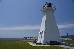 Images Dated 7th July 2008: Canada, Prince Edward Island. Confederation Bridge over Northumberland Strait