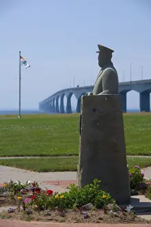 Images Dated 7th July 2008: Canada, Prince Edward Island. Confederation Bridge over Northumberland Strait
