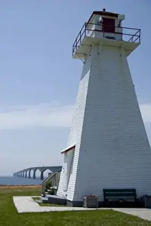 Images Dated 7th July 2008: Canada, Prince Edward Island. Confederation Bridge over Northumberland Strait