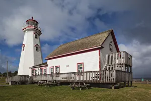 Maritime Province Prints: Canada, Prince Edward Island, East Point Lighthouse
