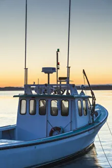 Canada, Prince Edward Island, Malpeque. Small fishing harbor Canada, Prince Edward Island, Malpeque. Small fishing harbor