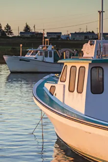 Transportation Prints: Canada, Prince Edward Island, Malpeque. Small fishing harbor