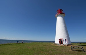 Images Dated 2029: Canada Prince Edward Island, P. E. I. oldest lighthouse in PEI called Prim Point Light