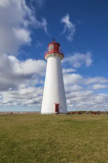 Images Dated 9th April 2019: Canada, Prince Edward Island, Point Prim Lighthouse
