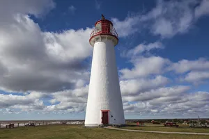Images Dated 9th April 2019: Canada, Prince Edward Island, Point Prim Lighthouse